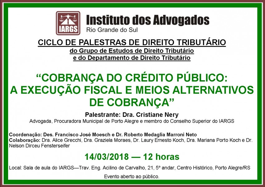 Grupo de Estudos de Direito Tributário Imagem destaque