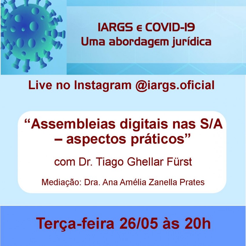 Live Assembleias Digitais nas S/A – aspectos práticos Imagem destaque