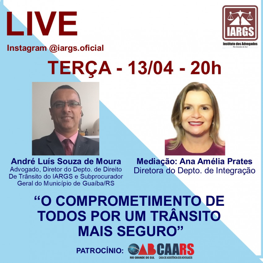 Live- O comprometimento de todos por um trânsito mais seguro Imagem destaque